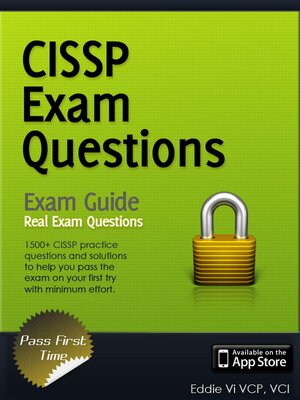 cover image of CISSP Exam Prep Questions, Answers & Explanations